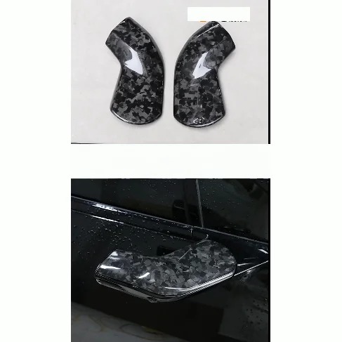 For Lotus Emeya Dry Carbon Fiber Door Rearview Mirror Cover Car Modification Parts Automobile Rearview Fibre Carbon Mirror Cover